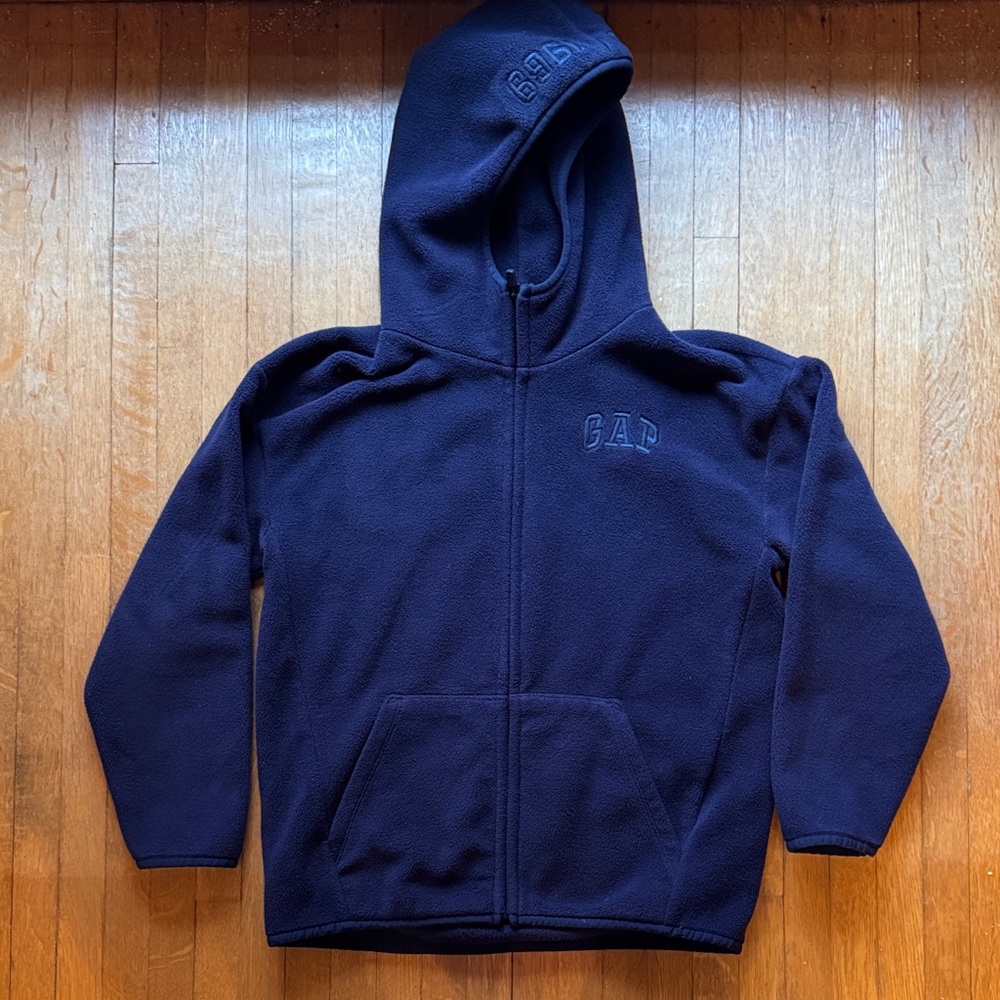 GAP Kids Dark Blue Fleece Hoodie